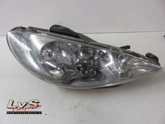 Peugeot 206 Headlight, right