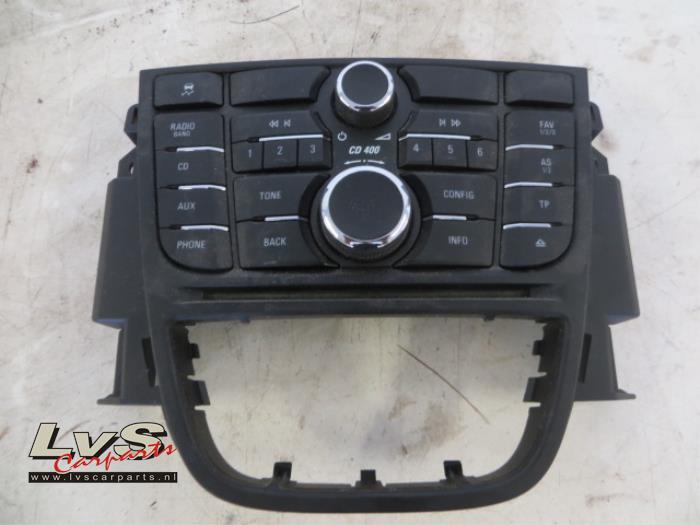 Opel Meriva Radio control panel