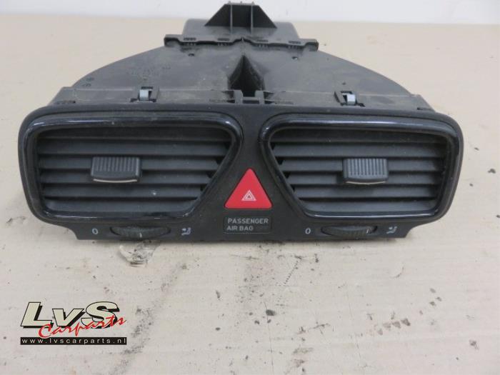 Volkswagen Scirocco Grille aération tableau de bord