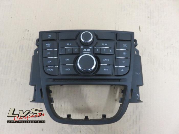 Opel Meriva Radio control panel