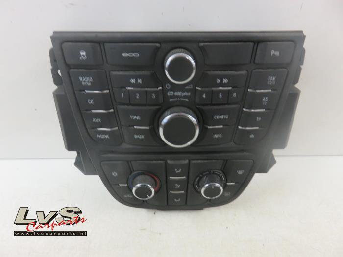 Opel Astra Panneau de commandes chauffage