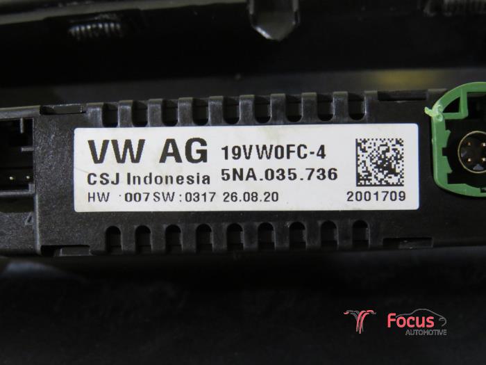 Dzwignia wyboru automatycznej skrzyni biegów z Seat Leon (KLB) 1.4 TSI e-HYBRID 204 16V 2020