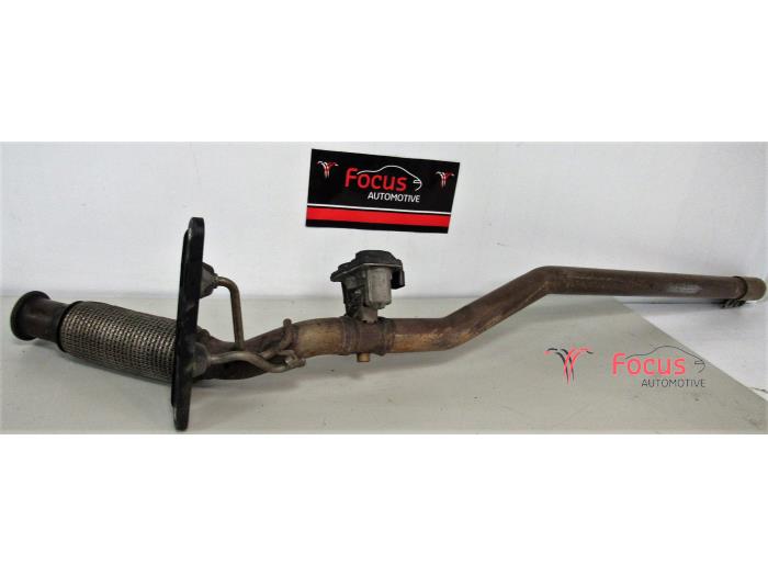 Avgassystem, främre del från en Volkswagen Golf VI Cabrio (1K) 2.0 TDI 16V 2014