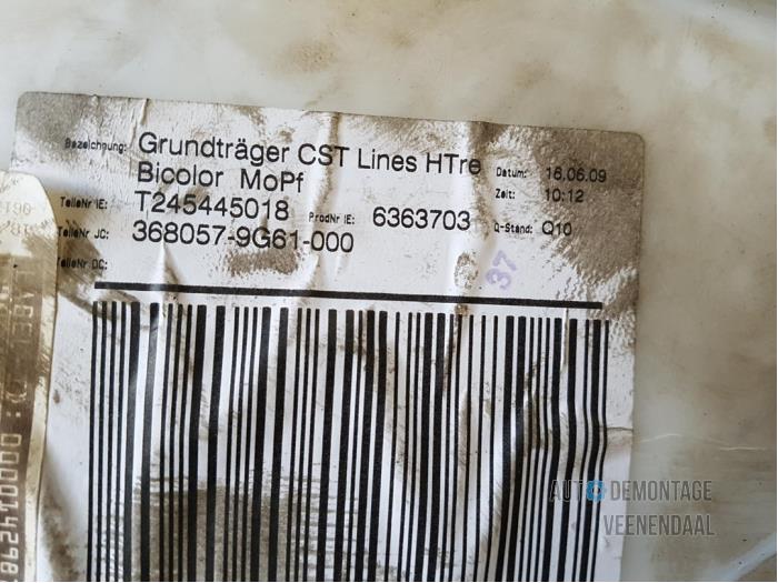 List, bakdörr, 4-dörrars, höger från en Mercedes-Benz B (W245) 1.5 B-160 16V 2009