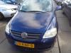 Voorbumper van een Volkswagen Fox (5Z) 1.2 2009