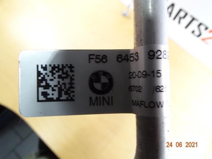 Luftkonditioneringsledning från en Mini Cooper S 2015