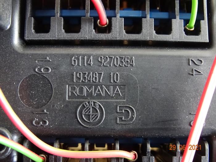 Säkringsbox från en Mini Cooper S 2015