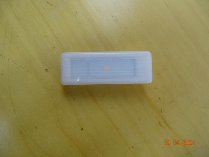 Innerbelysning, bak från en Mini Cooper S 2015