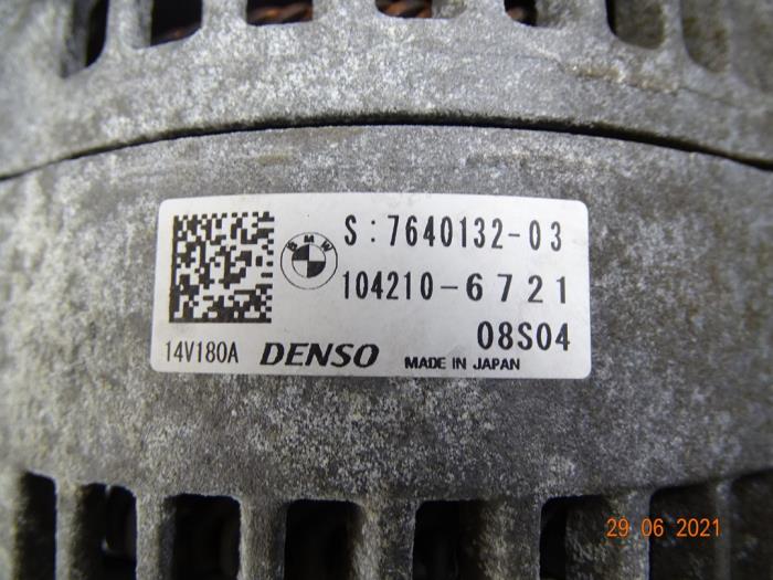 Dynamo från en Mini Cooper S 2015