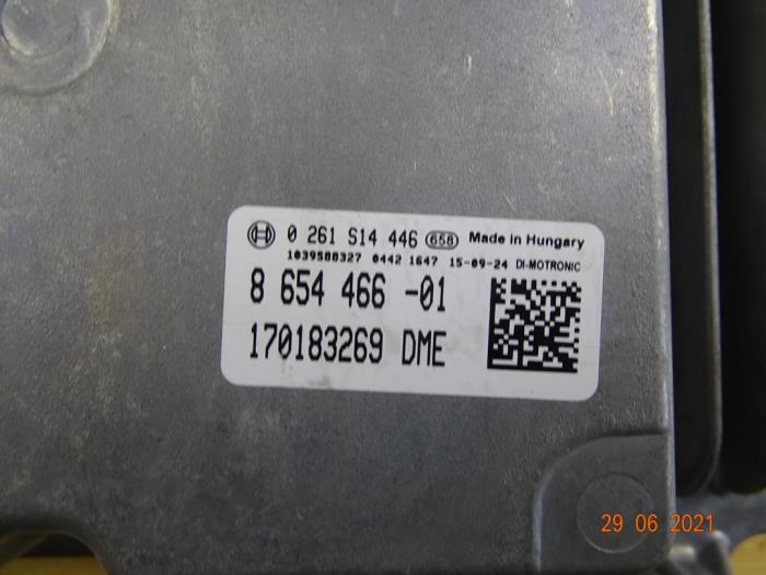 Dator, motorstyrning från en Mini Cooper S 2015