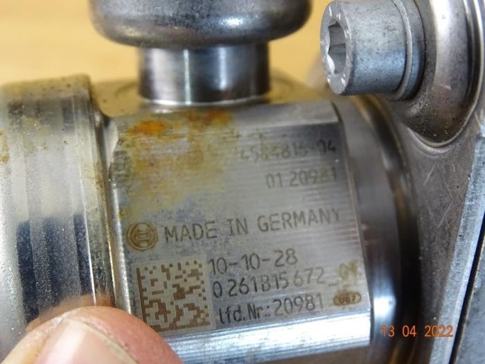 Högtryckspump från en MINI Mini (R56) 1.6 16V Cooper S 2012