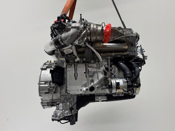 Motor van een Mercedes-Benz GLE (V167) 450 EQ Boost 3.0 24V 4-Matic 2022