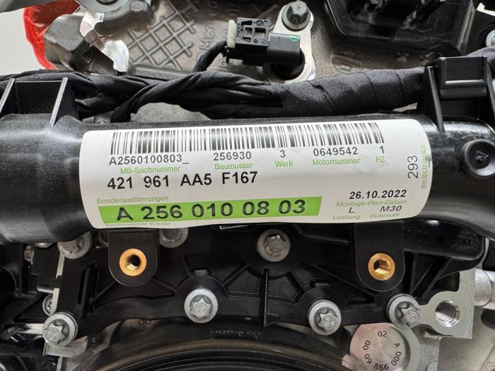 Motor van een Mercedes-Benz GLE (V167) 450 EQ Boost 3.0 24V 4-Matic 2022