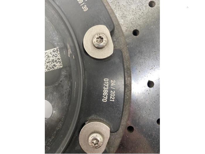 Bromsoksats från en Audi RS 6 Avant (C8) 4.0 V8 TFSI Mild Hybrid 32V 2021