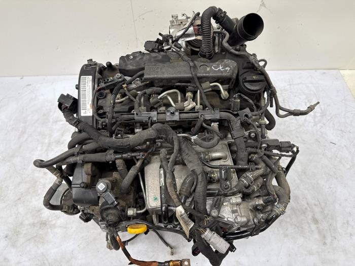 Motor från en Skoda Rapid 1.6 TDI 16V 2015