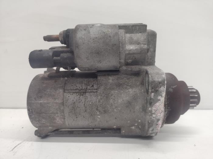 Startmotor från en Skoda Fabia II Combi 1.4 TDI 80 2010