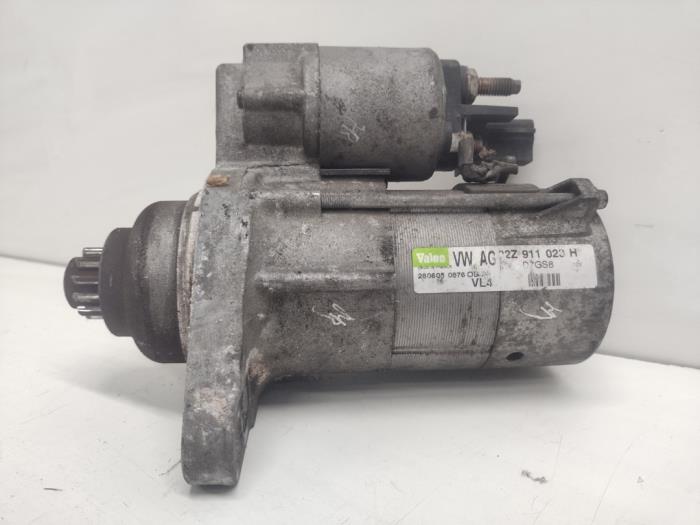 Startmotor från en Skoda Fabia II Combi 1.4 TDI 80 2010