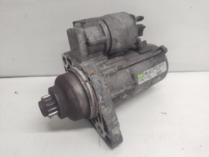 Startmotor från en Skoda Fabia II Combi 1.4 TDI 80 2010