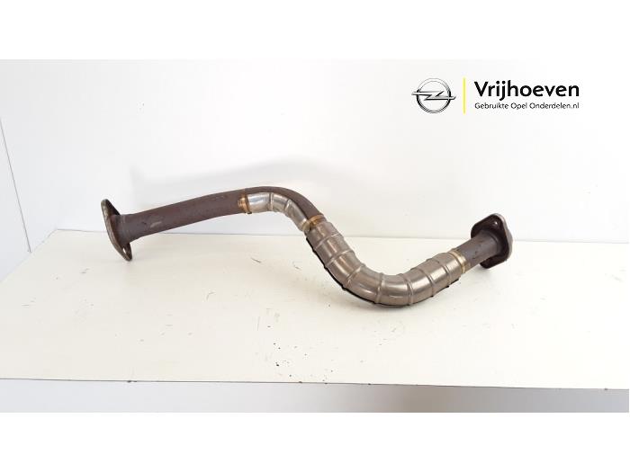 Uitlaat voorpijp van een Opel Agila (B) 1.2 16V 2012