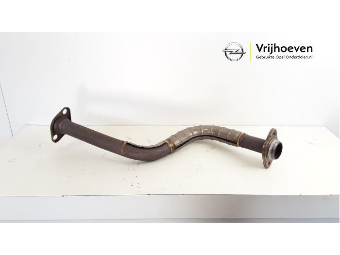 Uitlaat voorpijp van een Opel Agila (B) 1.2 16V 2012