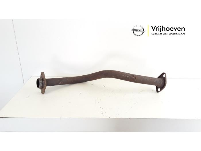 Exhaust front section from a Opel Agila (B) 1.2 16V 2009