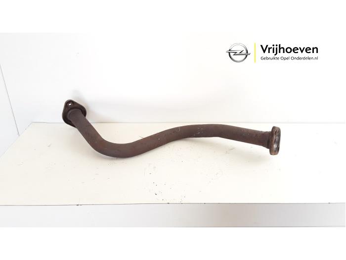 Exhaust front section from a Opel Agila (B) 1.2 16V 2009