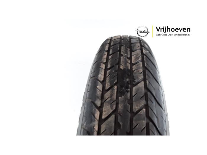 Space-saver spare wheel from a Opel Antara (LA6) 2.4 16V 4x4 2007