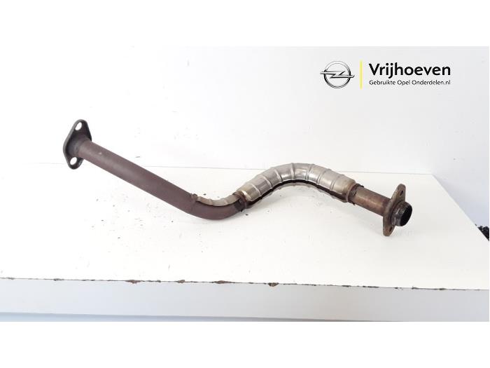 Przednia rura wydechowa z Opel Agila (B) 1.0 12V 2012