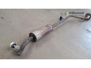 Used Exhaust central + rear silencer Opel Corsa F (UB/UH/UP) 1.2 12V 75 Price € 150,00 Margin scheme offered by Autodemontage Vrijhoeven B.V.