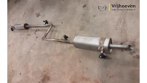 Used Exhaust central + rear silencer Opel Corsa F (UB/UH/UP) 1.2 Turbo 12V 100 Price € 150,00 Margin scheme offered by Autodemontage Vrijhoeven B.V.