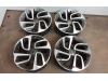 Velgen set van een Opel Crossland (X) 1.2 12V 2017
