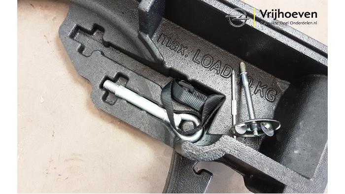 Thuiskomer van een Opel Astra K 1.0 SIDI Turbo 12V 2016