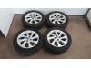 Hjuluppsättning + däck från en Opel Karl, 2015 / 2019 1.0 12V, Hatchback, Petrol, 999cc, 52kW, FWD, B10XE, 2015-06 / 2018-03 2016