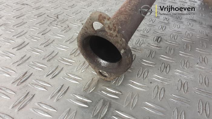 Uitlaat voorpijp van een Opel Agila (B) 1.2 16V 2011