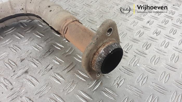 Uitlaat voorpijp van een Opel Agila (B) 1.2 16V 2011