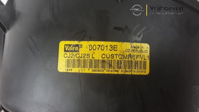 Kachel Ventilatiemotor van een Opel Vectra C 1.8 16V 2003