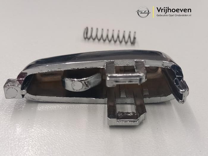 Handbremsgriff van een Vauxhall Crossland X/Crossland 1.2 Turbo 12V 2016