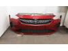 Voorbumper van een Opel Corsa F (UB/UH/UP), 2019 1.2 Turbo 12V 100, Hatchback, 4Dr, Benzine, 1.199cc, 74kW (101pk), FWD, F12XHL; EB2ADTD, 2019-07 2022