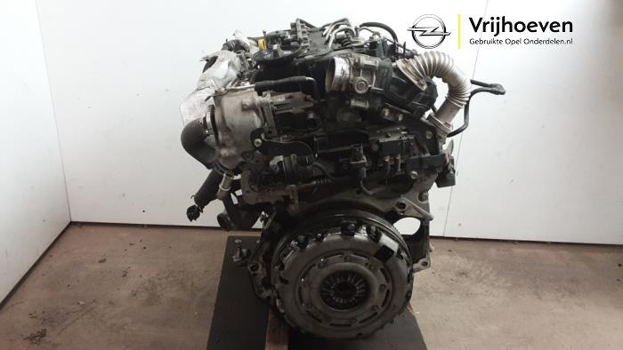 Motor från en Opel Astra K 1.6 CDTI 110 16V 2018