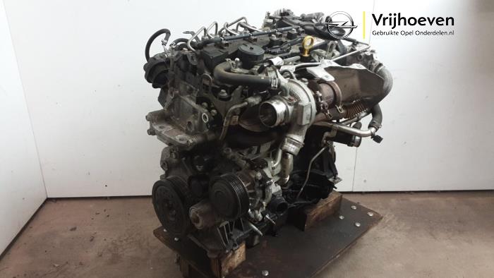 Motor från en Opel Astra K 1.6 CDTI 110 16V 2018