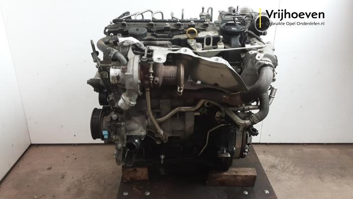 Motor från en Opel Astra K 1.6 CDTI 110 16V 2018