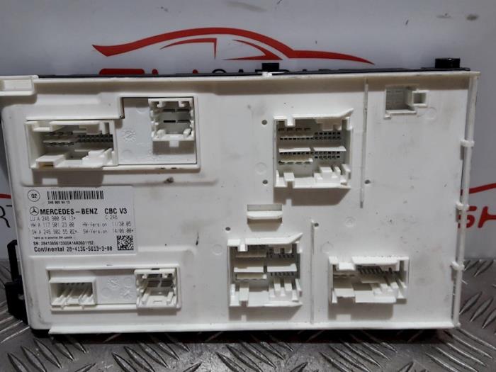 Dator , karosskontroll (BCM) från en Mercedes-Benz A (W176) 1.6 A-200 16V 2014