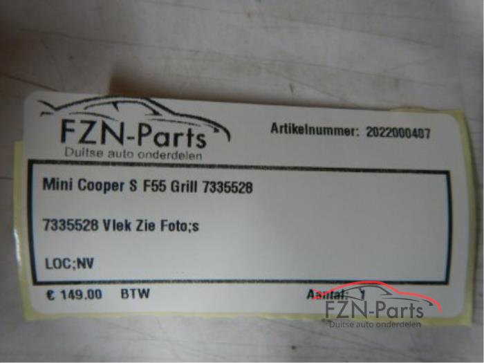 Grille van een  Diversen 2022