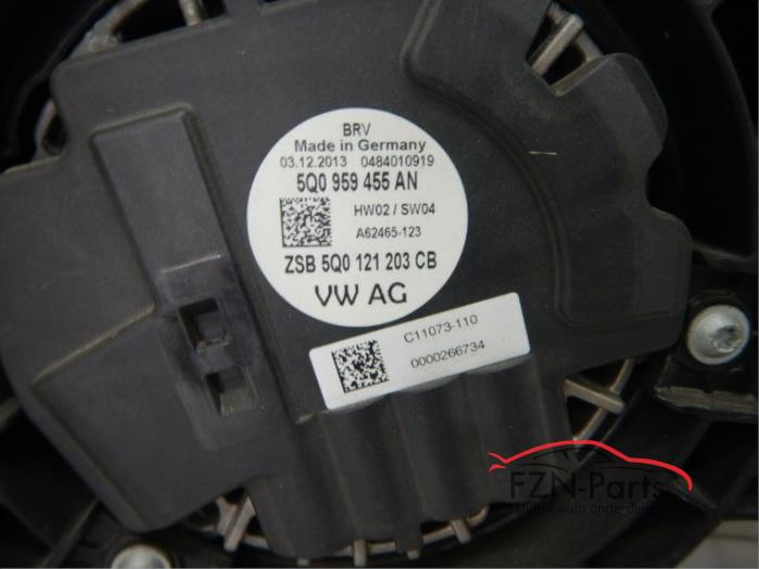 Fläktmotor för uppvärmning och ventilation från en Volkswagen Golf 2012