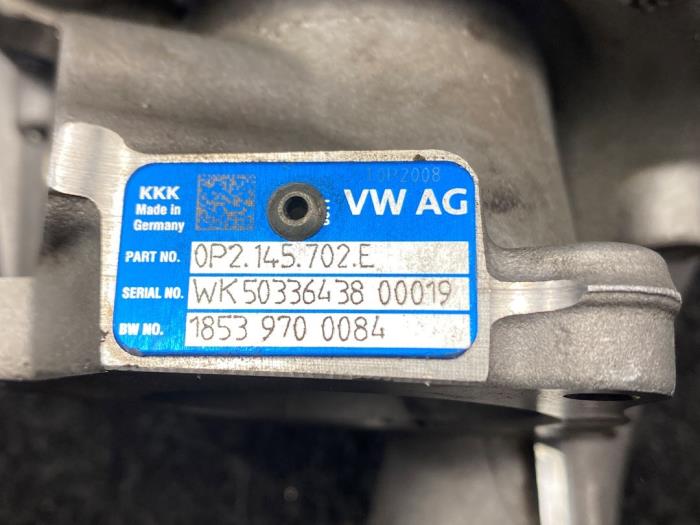 Turbo från en Audi RS 6 Avant (C8) 4.0 V8 TFSI Mild Hybrid 32V 2021