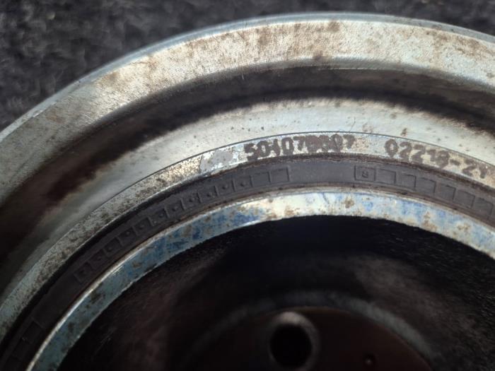 Remskiva, vevaxel från en Fiat Ducato (250) 2.3 D 150 Multijet 2016