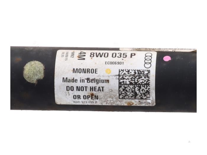 Schokdemperpoot rechts-achter van een Audi A4 2015