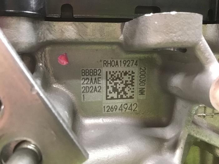 Motor från en Opel Insignia 2020