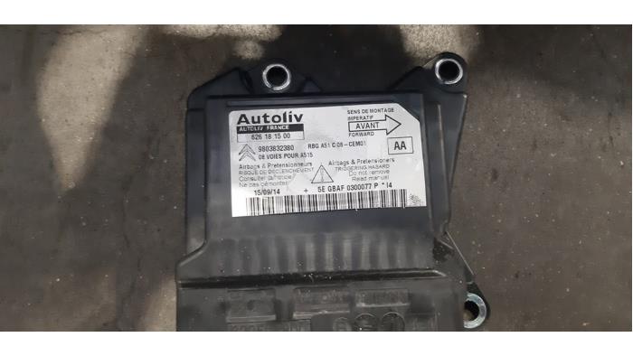 Airbagset + modul från en Citroën C3 (SC) 1.0 Vti 68 12V 2014