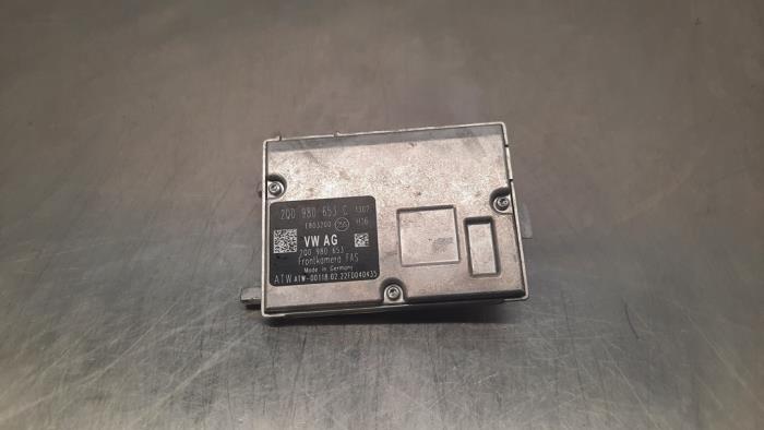 Framåtriktad kamera från en Audi Q3 (F3B) 1.5 35 TFSI 16V Mild Hybrid 2022